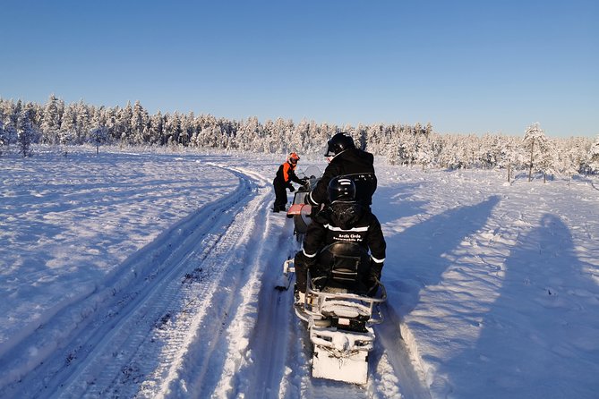 1-Hour Snowmobile Safari Experience - One hour through Lapland’s snowy forests