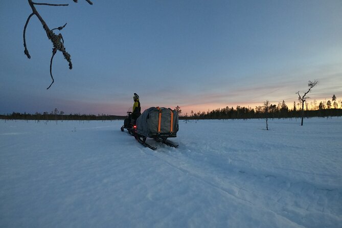 3 Days Raid Snowmobile in Finnish Lapland - A full day in Seipäjärvi