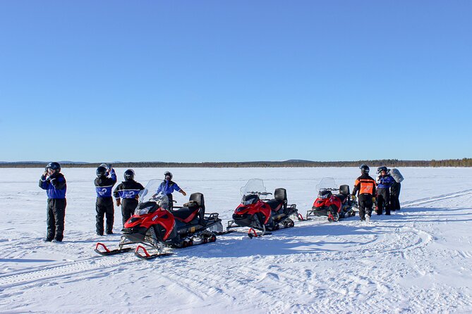 3 Hour Snowmobile Safari Around Levi with Coffee Break - Snowmobile trails through Levi’s winter wilderness