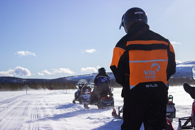 3 Hour Snowmobile Safari Around Levi with Coffee Break - A warm stop in a traditional Lappish café or tent