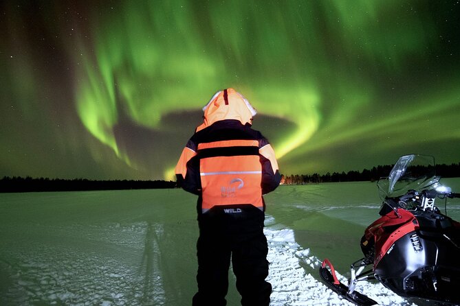 3-Hour Snowmobile Safari to Search Northern Lights in Levi - Sharing a snowmobile or paying to ride alone