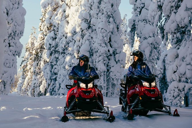 Arctic Circle Snowmobile Safari for Beginners in Rovaniemi - Santa Claus Village is the starting line