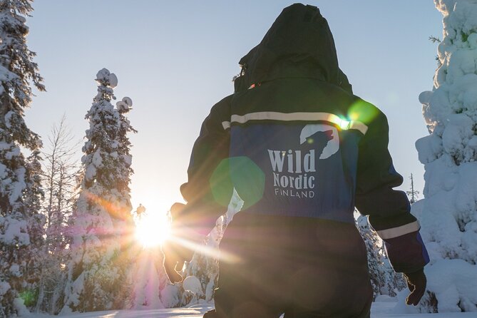 Arctic Circle Snowmobile Safari for Beginners in Rovaniemi - Sharing a two-seat snowmobile