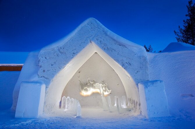 Arctic Snow Hotel Visit in Wildness in Rovaniemi - From Rovaniemi to the snow hotel in Sinetta