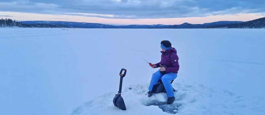 Arctic Tent Sauna Experience with Ice Swimming - Ice swimming is the main event, not a side activity