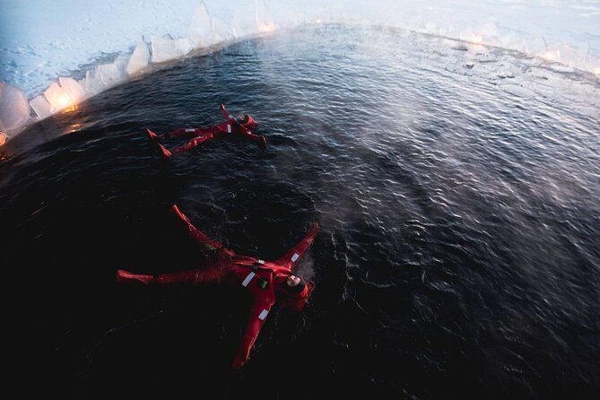 Aurora Arctic Ice Floating in Rovaniemi, Small-group - What the ice-floating experience is really like