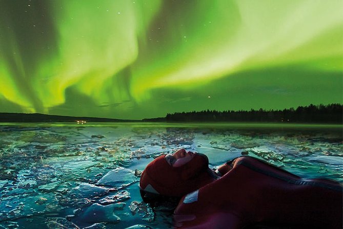 Aurora Ice Floating in Rovaniemi - The night at a glance