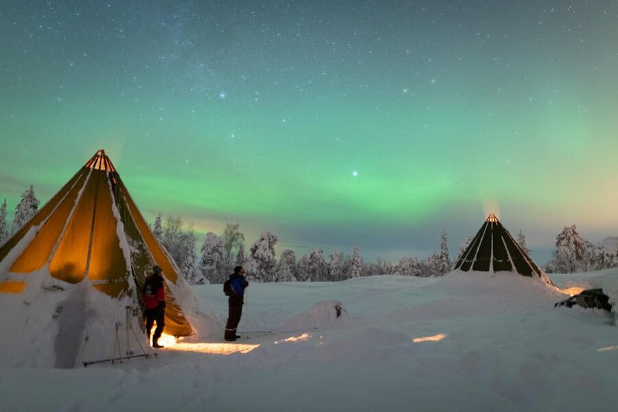 Auroras Northern Lights in Saariselka - Guides make or break the evening
