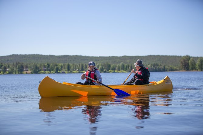 Authentic Reindeer Farm and Canoe Experience from Rovaniemi - Quiet water and open views