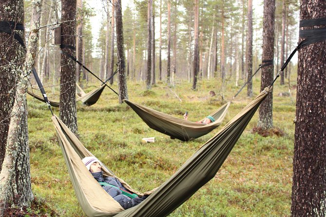 Cocooning in the HaliPuu forest: The ultimate Arctic hammock relaxation - What the $124.66 price really covers