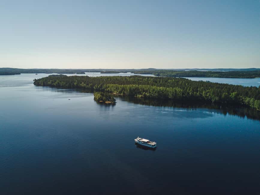 Cruise around Savonlinna archipelago - From Satamapuistonkatu into the archipelago
