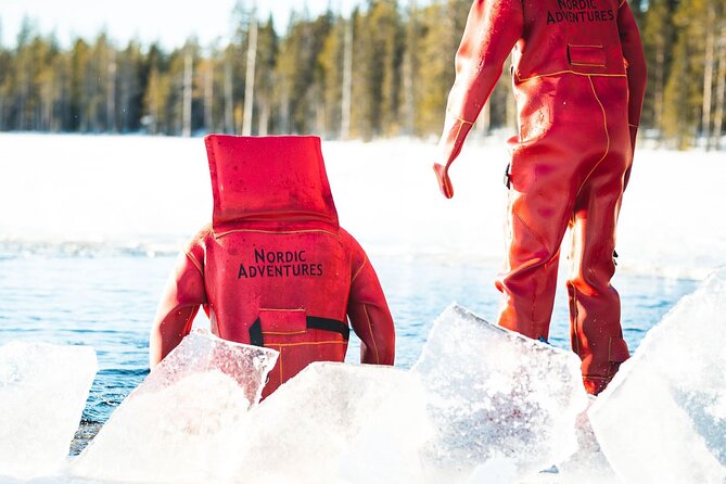Daytime Arctic Ice-Floating in Rovaniemi, Small-Group - From Rovaniemi pickup to the forest lake
