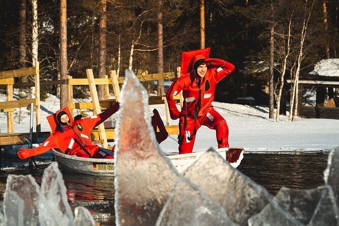 Daytime Arctic Ice-Floating in Rovaniemi, Small-Group - Why the 15-person limit matters