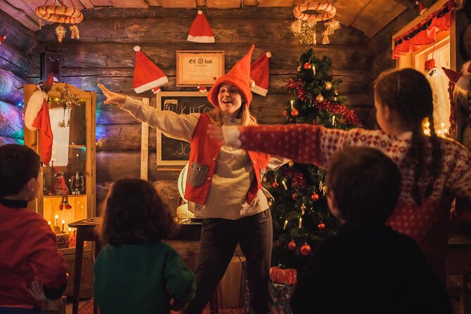 Elf Hat Academy in Santas Village of Rovaniemi - Decorating for Christmas