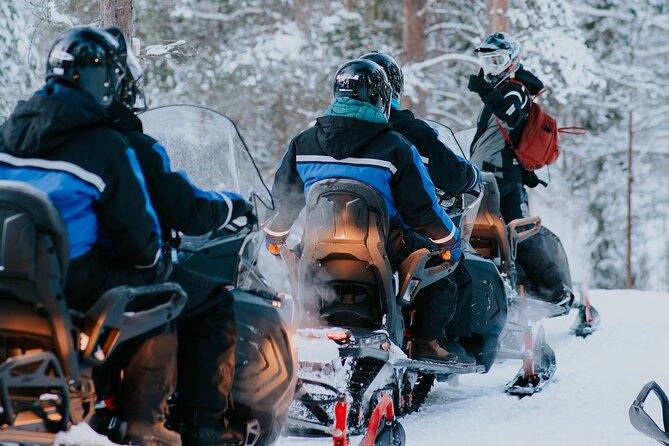 Evening Snowmobile Safari in Rovaniemi - How the one-hour ride works
