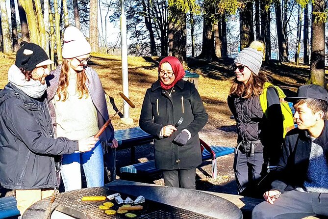Explore happiest Helsinki: Bike/Ebike: BBQ, Sauna, Forest, &Parks - Sauna, swimming, and Finnish everyday culture