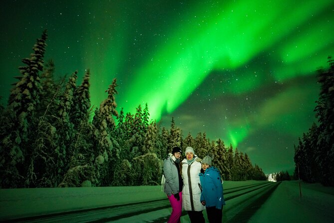 Family-Friendly: Northern Lights Adventure from Rovaniemi - What happens at the private viewing area