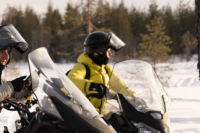 Family Snowmobile Safari in Rovaniemi - What the heated sleigh is really like