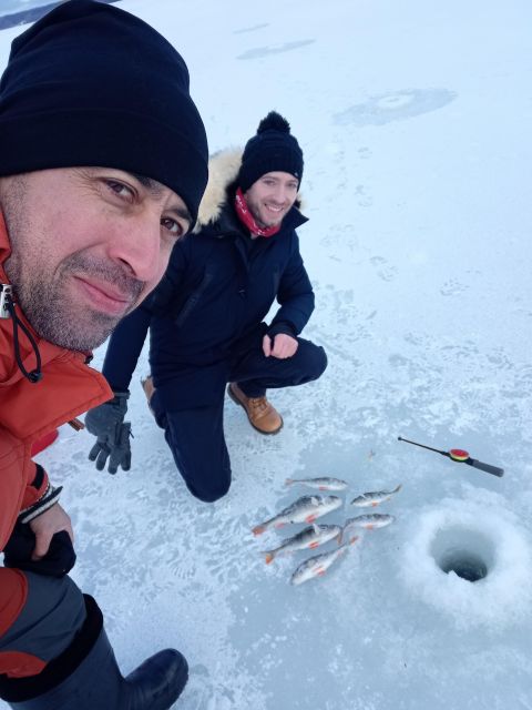 From Helsinki: Bodom Lake Ice Fishing with Food & Drinks - Key points at a glance