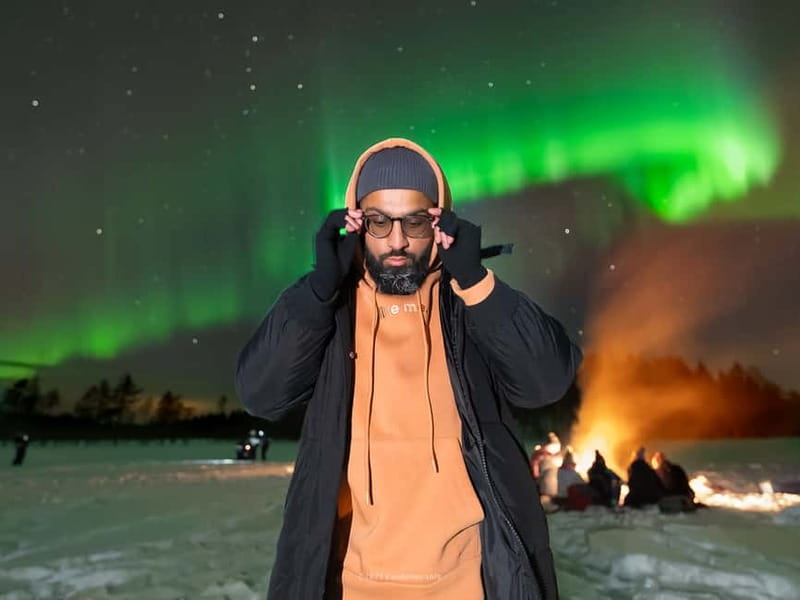 From Rovaniemi: Aurora Borealis Hunting with Photos & Videos - The road through Finnish and Swedish Lapland