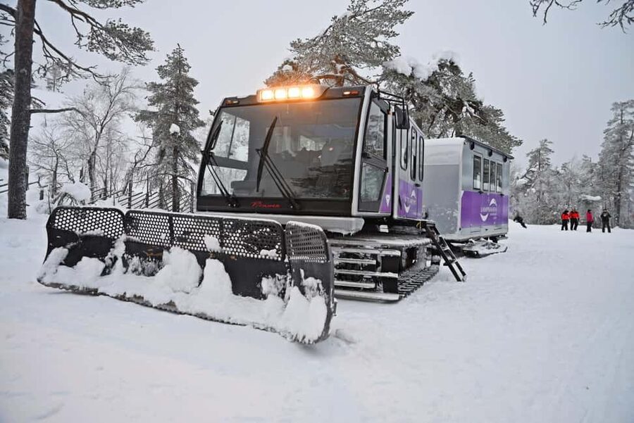 From Rovaniemi: EXCURSION TO THE AMETHYST MINE IN LUOSTO - How winter changes the outing