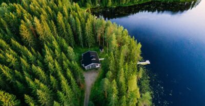 Midnight Sun Forest Lake Float
