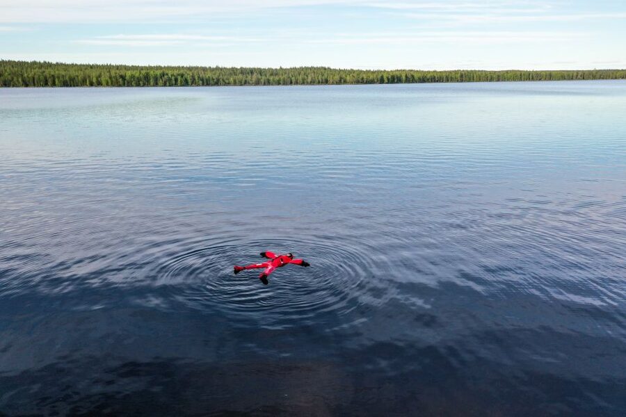From Rovaniemi: Midnight Sun Forest Lake Float - What $152 buys you in Rovaniemi