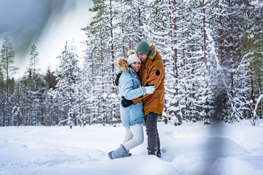 From Rovaniemi: Private Photoshoot in the Lappish Wilderness - From Your Hotel Lobby to the Arctic Countryside