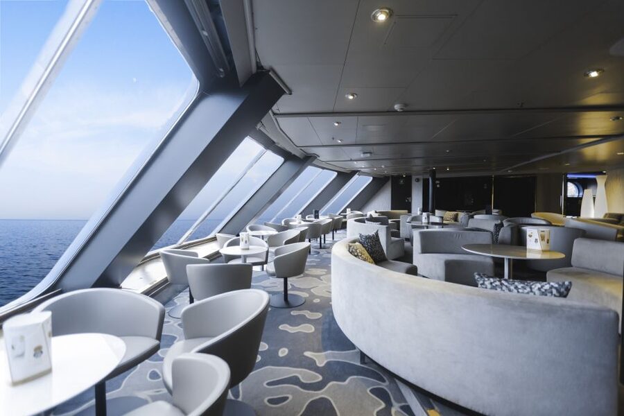 From Stockholm: Overnight Cruise to Helsinki with Breakfast - A small cruise ship after dark