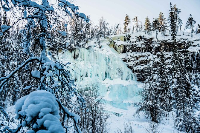 Frozen Waterfalls of Korouoma Canyon tour with Pro Photos & BBQ - The 8:00 am start from Rovaniemi