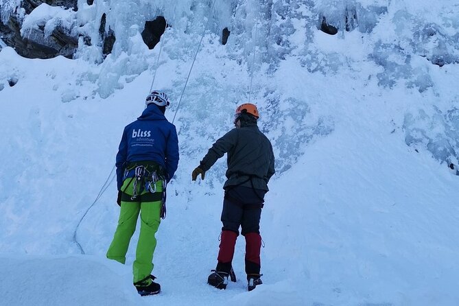 Guided Ice Climbing Activity in Pyhä - Two full climbs, not just a short taste