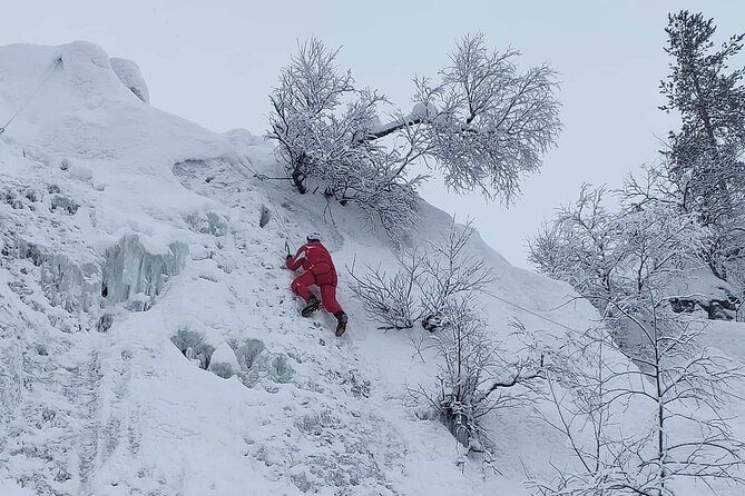 Guided Ice Climbing Activity in Pyhä - What the $142.76 price includes