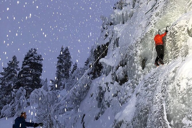 Guided Ice Climbing Activity in Pyhä - Who should book this Pyhä activity