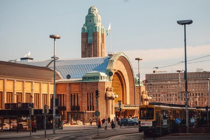Helsinki and Suomenlinna Sightseeing Tour - Helsinki’s civic center from the coach