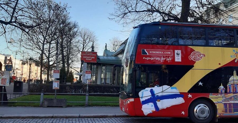 Helsinki: Bus Tour with Audio Guide - Senate Square and Helsinki’s historic center