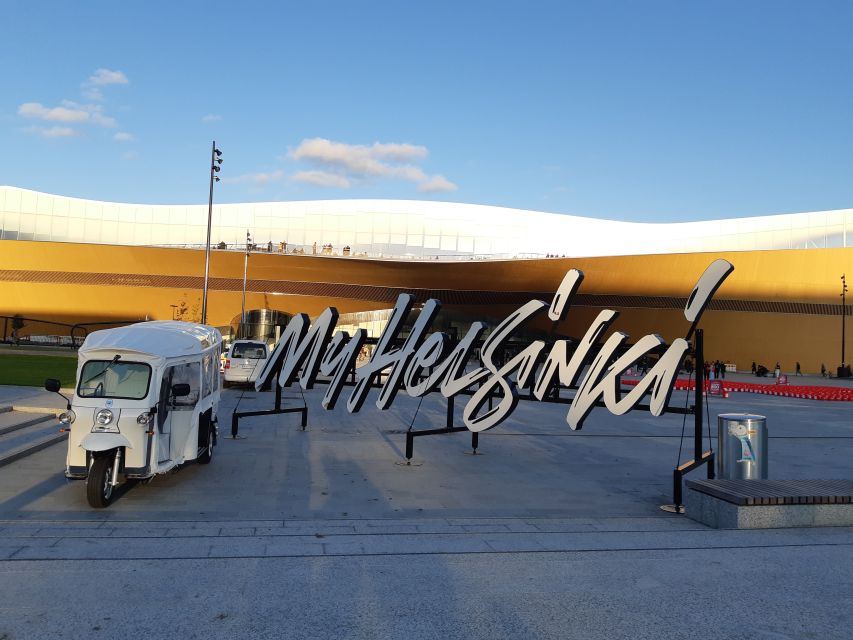 Helsinki City: 2.5-Hour City Tour with Electric TukTuk - Key points to know before booking