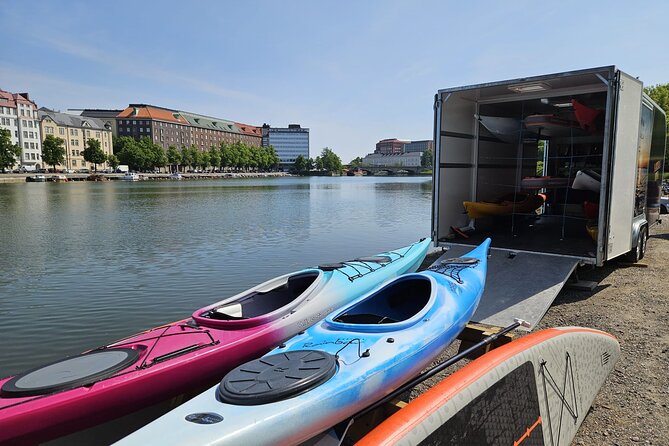 Helsinki City 3-Hour Kayak Trip - Market Square and the working waterfront