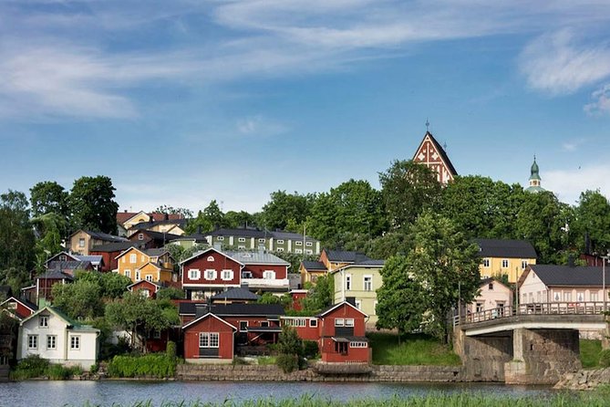 Helsinki Highlight and Porvoo Day Sightseeing Tour - The red warehouses along the Porvoo River