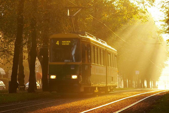 Helsinki tram tour with a city planner - Johannes Church adds scale and stone