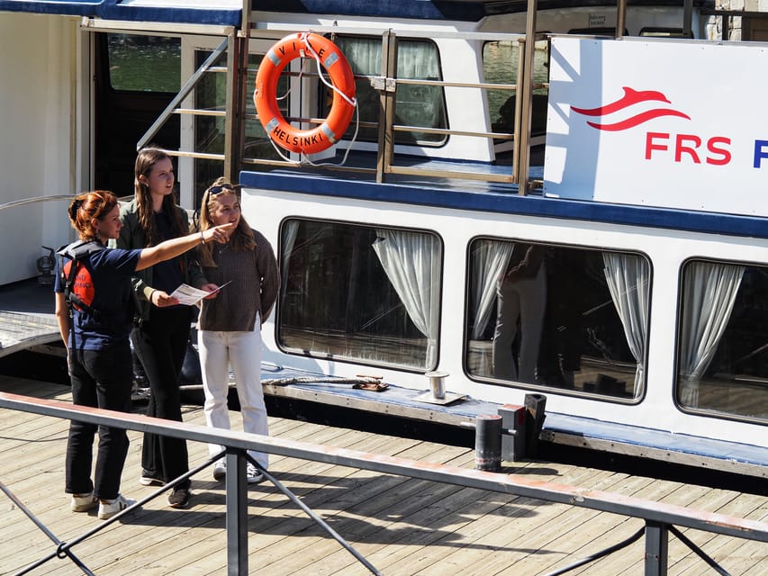 Helsinki: Vallisaari Fortress Island Ferry Ticket - The ferry ride and sun deck