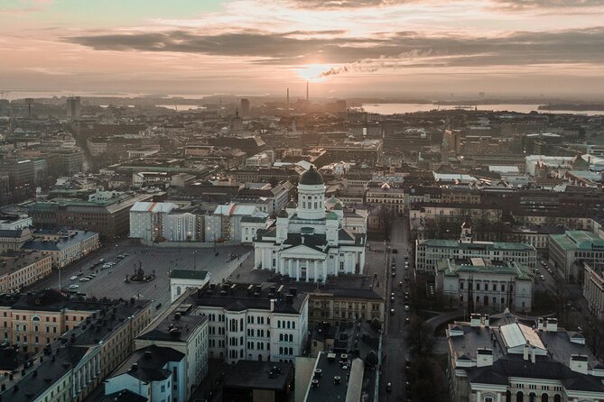 Helsinki Walking Tour at Helsinki Architecture - Fazer Café and the Route Toward the Railway Station