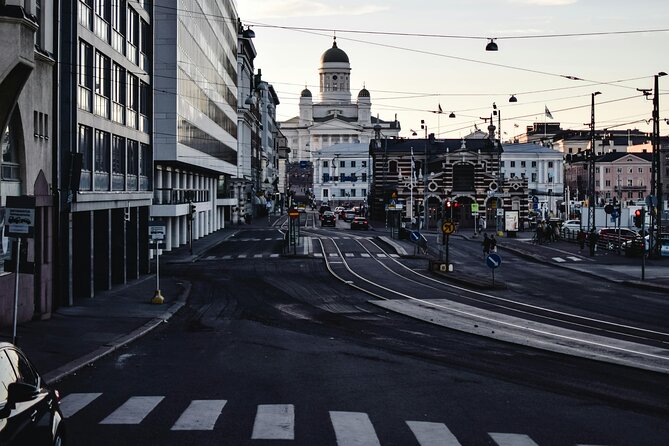 Helsinki Walking Tour at Helsinki Architecture - Kamppi Chapel Offers a Quiet Change of Pace