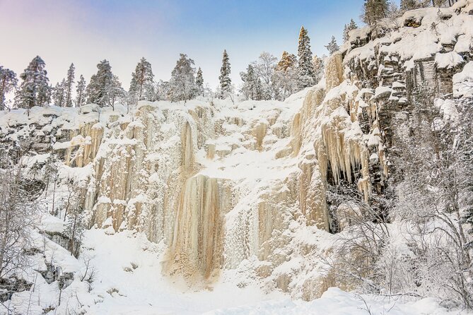 Hike to Frozen Waterfalls of Korouoma Including BBQ Lunch from Rovaniemi - From Rovaniemi to the forest trail