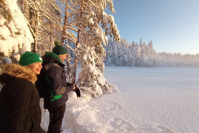 Hiking tour in Nuuksio National Park with meal and snacks - From central Helsinki to the Nuuksio forest