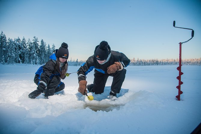 Ice Fishing -By car - Weather can change the plan