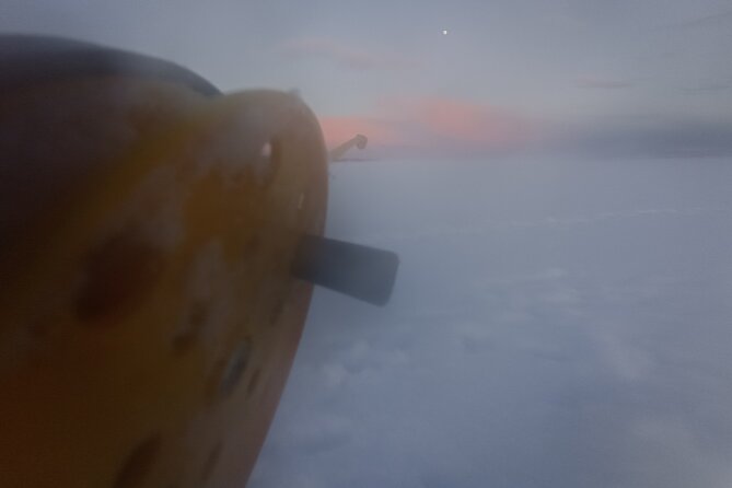 Ice fishing experience with Backpacker Helsinki Tour - The fire, grilled sausage, and Finnish winter treats