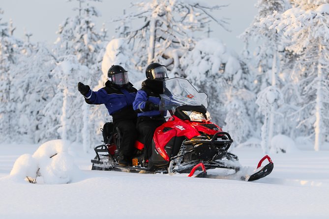 In Pursuit of Reindeer - Snowmobile safari to reindeer farm in Rovaniemi - What children should expect on the ride