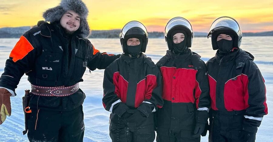 Ivalo: Snowmobile Safari, Meet and Feed Reindeers with Lunch - The local guide makes the difference
