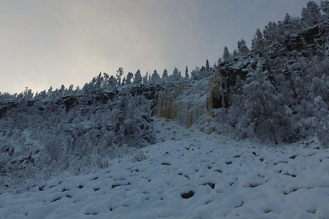 Korouoma national park and frozen waterfalls hiking tour - Key points before you book