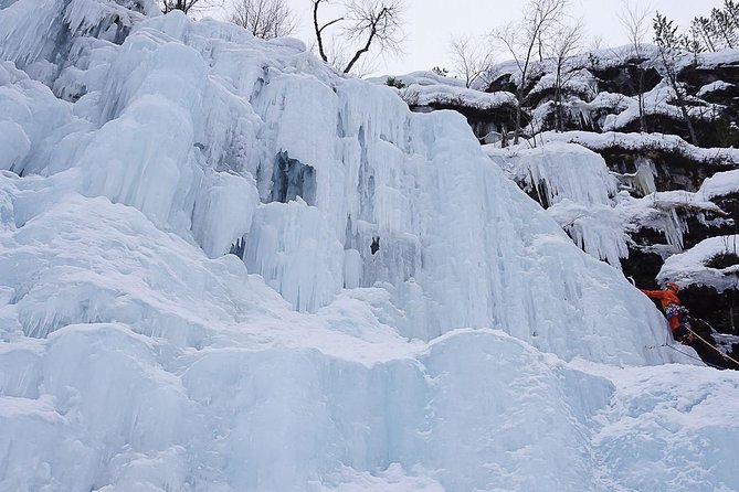 Korouoma National Park & Frozen Waterfalls Adventure - Three frozen waterfalls and the best photo stops